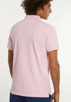 New River Woods Custom fit basic pima katoen polo flamingo -