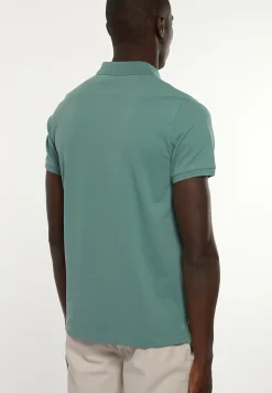 Hot River Woods Custom fit basic pima katoen polo opal green -
