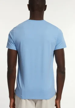 Clearance River Woods Custom fit basic pima katoen T-shirt porcelaine -