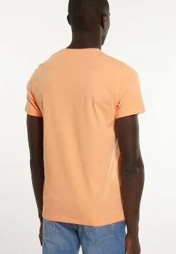 Sale River Woods Custom fit basic pima katoen T-shirt mandarin -