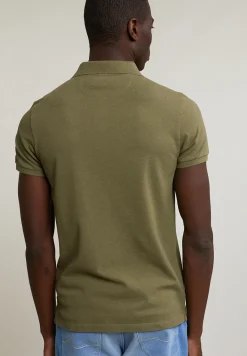 Fashion River Woods Custom fit basic pima katoen polo jeep mix -