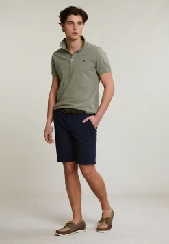 Outlet River Woods Custom fit basic pima katoen polo safari mix -