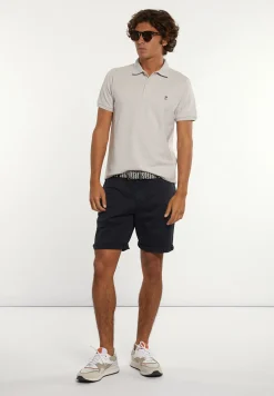 Sale River Woods Custom fit basic pima katoen polo linen mix -