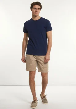 Best River Woods Custom fit basic pima katoen T-shirt twilight mix -