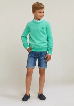 Best River Woods Custom fit effen hemd groen -
