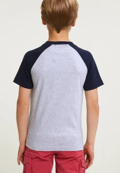 Best River Woods Custom fit fantasie T-shirt oyster mix -