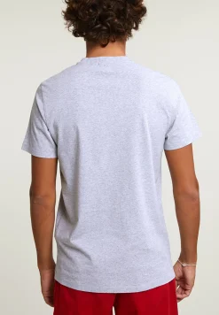 Discount River Woods Custom fit fantasie T-shirt korte mouwen oyster mix -