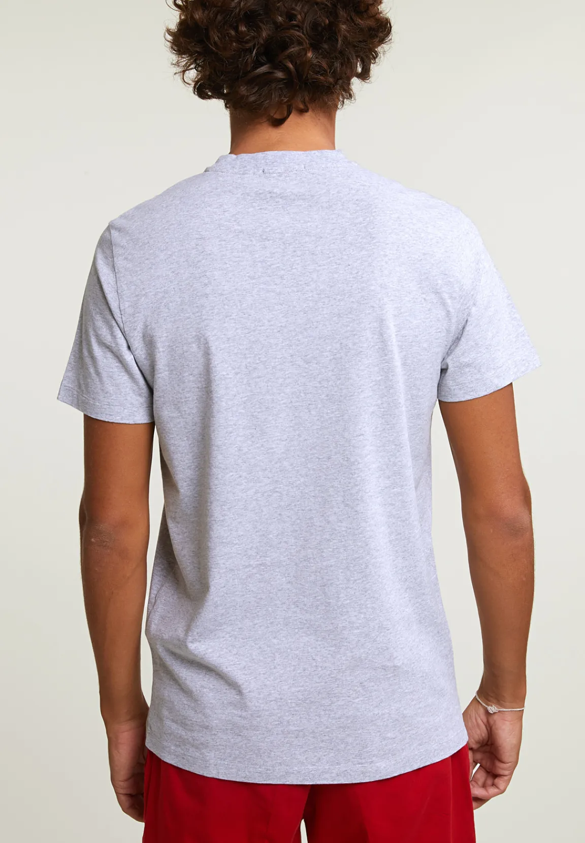 Discount River Woods Custom fit fantasie T-shirt korte mouwen oyster mix -