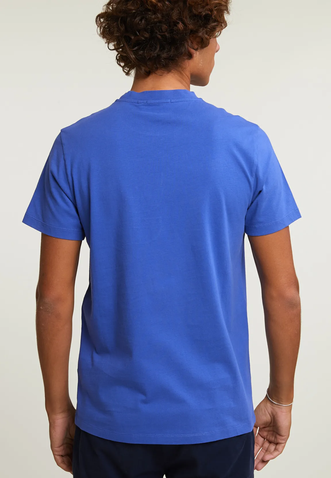 Best River Woods Custom fit fantasie T-shirt korte mouwen caribbean blue -