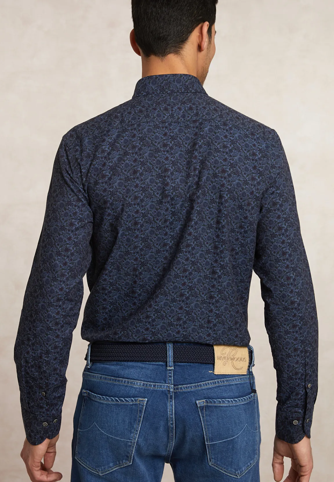 Discount River Woods Custom fit fantasiehemd multi -