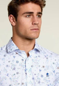 New River Woods Custom fit fantasiehemd multi -