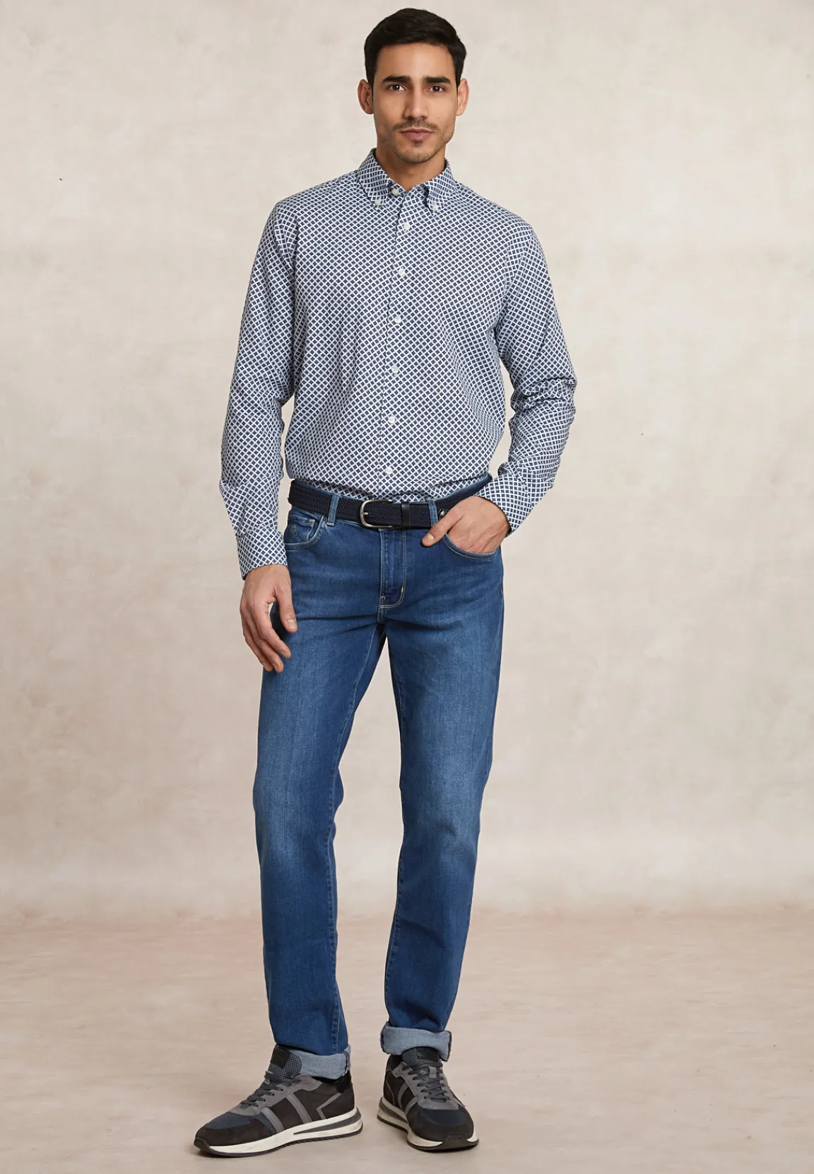 Best River Woods Custom fit fantasiehemd multi -