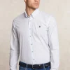 Online River Woods Custom fit fantasiehemd wit -