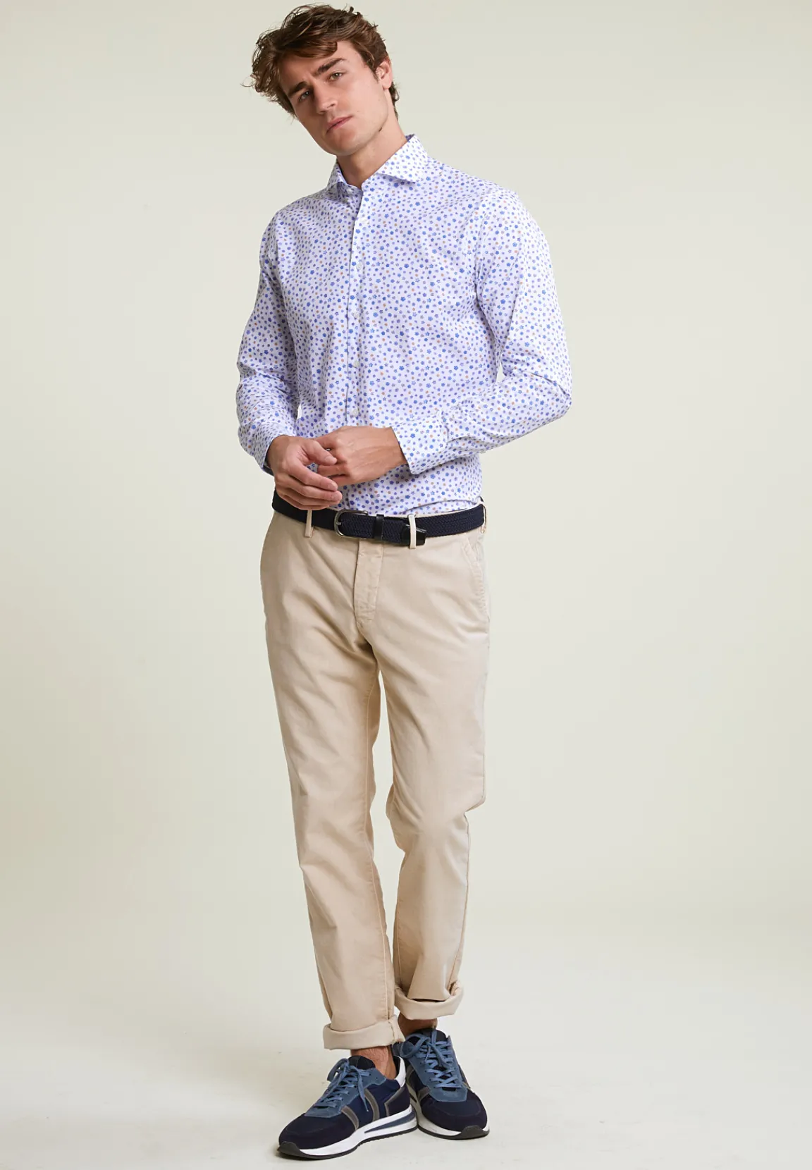 Clearance River Woods Custom fit gebloemd hemd multi -