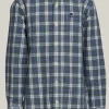 Sale River Woods Custom fit geruit hemd met tzak multi -