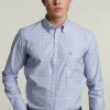 Outlet River Woods Custom fit geruit hemd met zak multi -