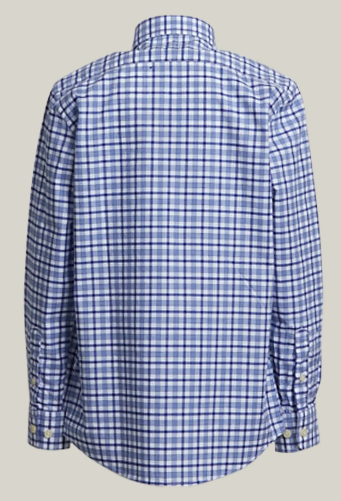 Best River Woods Custom fit geruit hemd met zak multi -