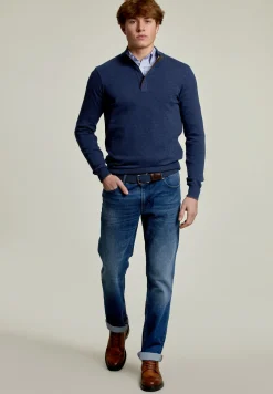 Outlet River Woods Custom fit geruit hemd met zak multi -