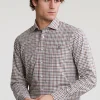 Best River Woods Custom fit geruit hemd multi -