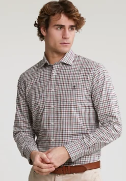 Best River Woods Custom fit geruit hemd multi -