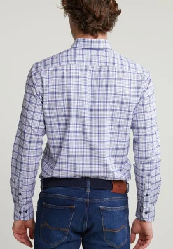 Outlet River Woods Custom fit geruit hemd multi -