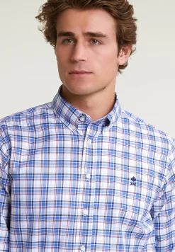 Discount River Woods Custom fit geruit hemd multi -