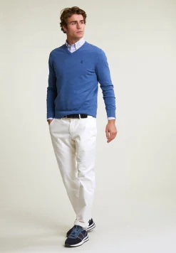 Discount River Woods Custom fit geruit hemd rood/blauw -