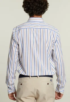 Discount River Woods Custom fit gestreept hemd multi -