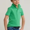 Clearance River Woods Custom fit katoenen basic stretch polo apple -