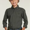Online River Woods Custom fit katoenen hemd sporty -
