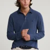 Best River Woods Custom fit katoenen polo navy -