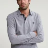 Clearance River Woods Custom fit katoenen polo inox mix -