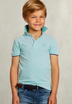 Fashion River Woods Custom fit katoenen polo munt -