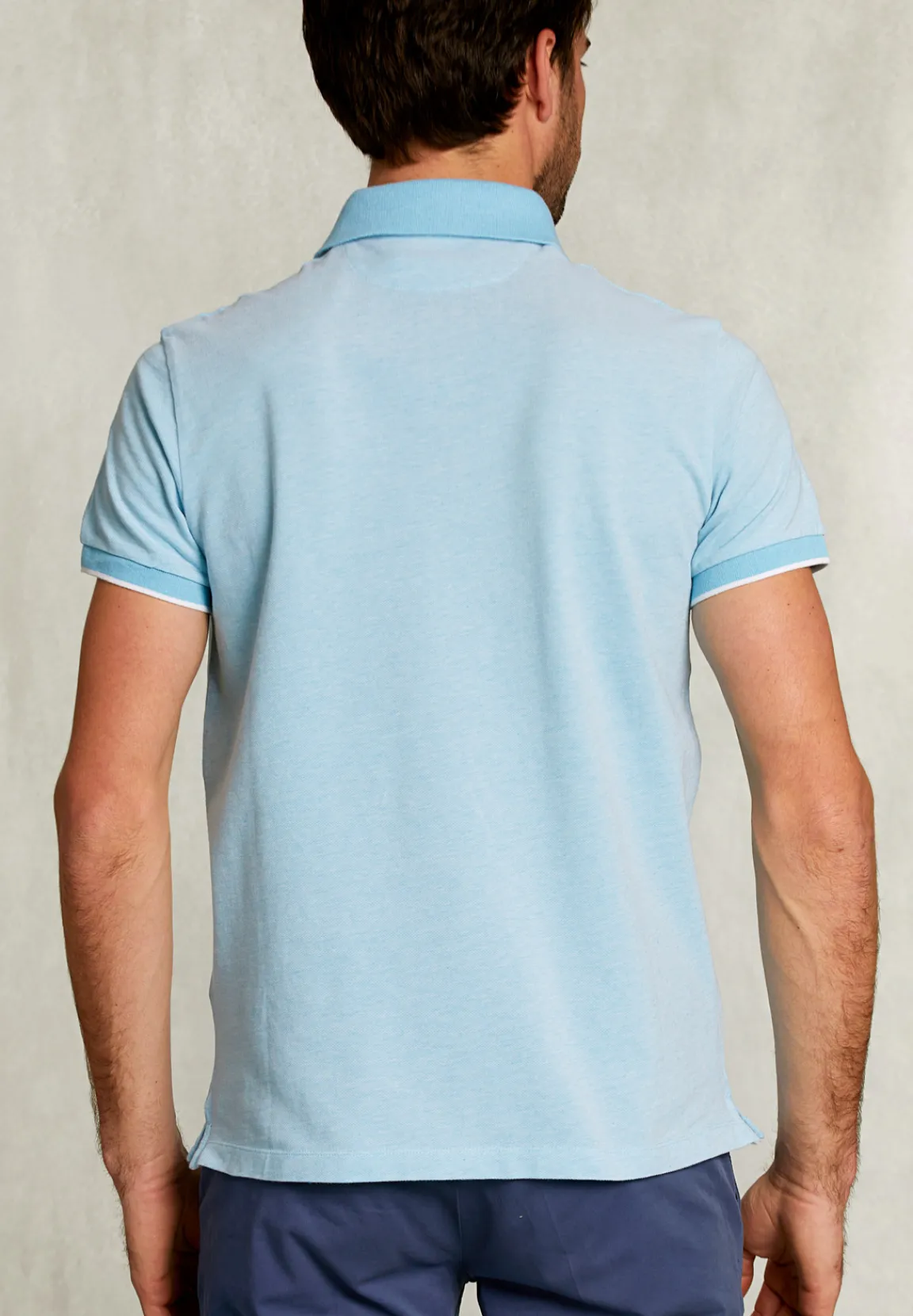 Fashion River Woods Custom fit katoenen polo bora bora mix -