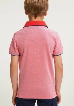 Clearance River Woods Custom fit katoenen polo stanford red -