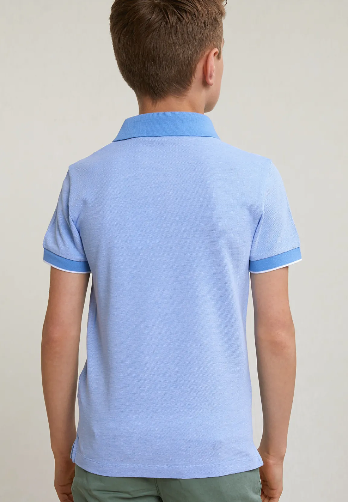 Clearance River Woods Custom fit katoenen polo korte mouwen lake -