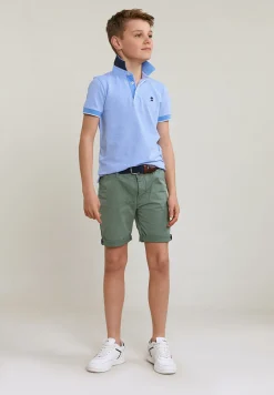 Clearance River Woods Custom fit katoenen polo korte mouwen lake -