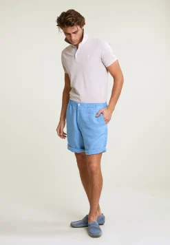 Hot River Woods Custom fit katoenen stretch polo reed mix -