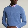Clearance River Woods Custom fit katoenen trui ronde hals lake mix -