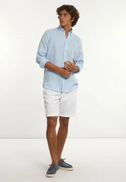 Hot River Woods Custom fit linnen hemd carolina -