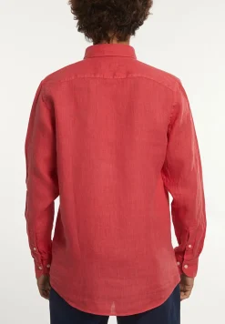 Best River Woods Custom fit linnen hemd sunset -