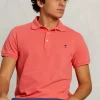 Fashion River Woods Custom fit pima katoen polo rose -