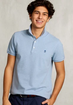 Fashion River Woods Custom fit pima katoen polo dk victoria mix -