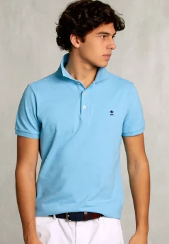 Fashion River Woods Custom fit pima katoen polo bora bora mix -