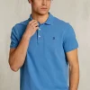 Hot River Woods Custom fit pima katoen polo ocean mix -