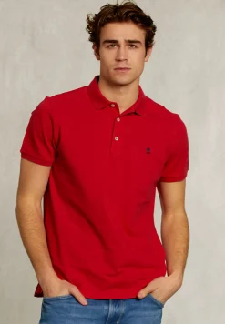 New River Woods Custom fit pima katoen polo bloody mary mix -