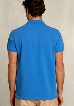 Online River Woods Custom fit pima katoen polo ocean -