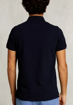 New River Woods Custom fit pima katoen polo navy -