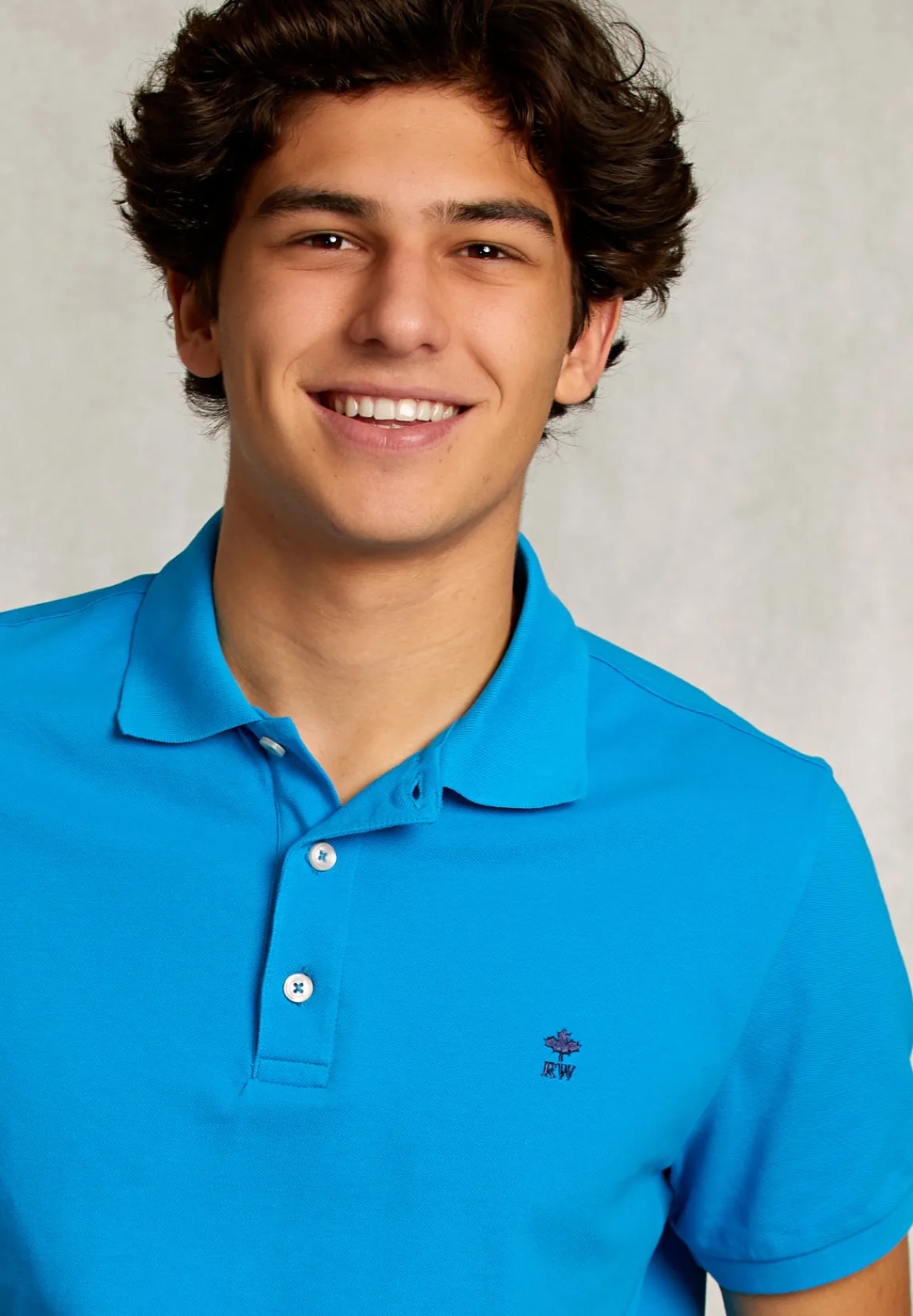Discount River Woods Custom fit pima katoen polo curacoa -