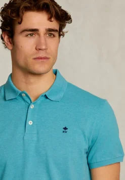 Best River Woods Custom fit pima katoen polo mistral mix -